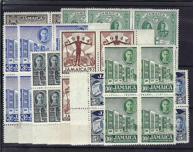 Image of Jamaica SG 134/40 UMM British Commonwealth Stamp